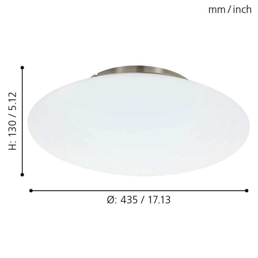 Eglo 97811 - Lámpara de techo LED RGB regulable FRATTINA-C 1xLED/27W/230V