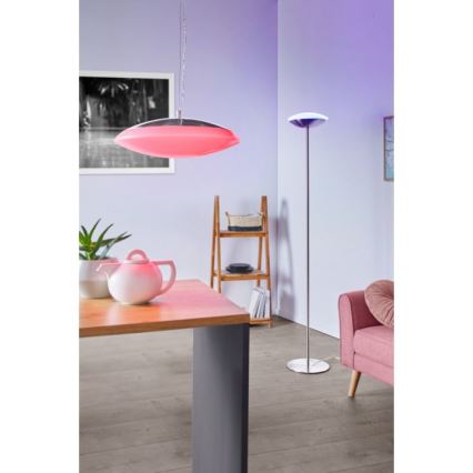 Eglo 97812 - Lámpara colgante LED RGB regulable con cable FRATTINA-C 1xLED/27W/230V