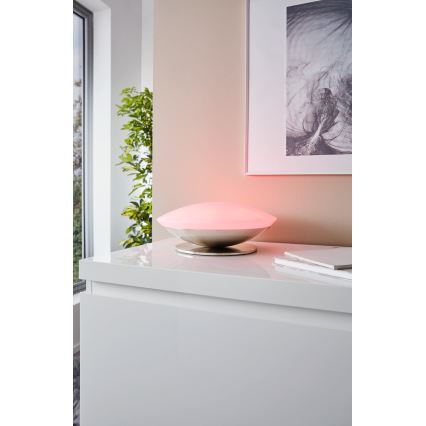 Eglo 97813 - Lámpara de mesa LED RGB regulable FRATTINA-C 1xLED/18W/230V