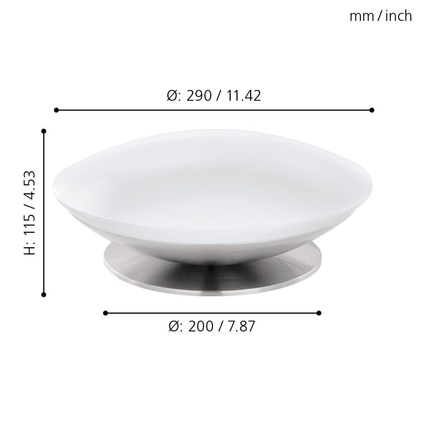Eglo 97813 - Lámpara de mesa LED RGB regulable FRATTINA-C 1xLED/18W/230V
