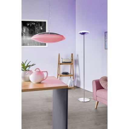 Eglo 97814 - Lámpara de pie LED RGB regulable FRATTINA-C 1xLED/18W/230V