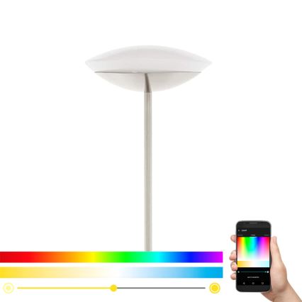 Eglo 97814 - Lámpara de pie LED RGB regulable FRATTINA-C 1xLED/18W/230V