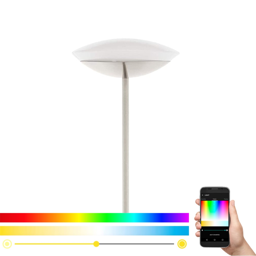 Eglo 97814 - Lámpara de pie LED RGB regulable FRATTINA-C 1xLED/18W/230V