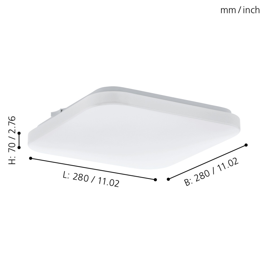 Eglo - Plafón LED LED/11,5W/230V