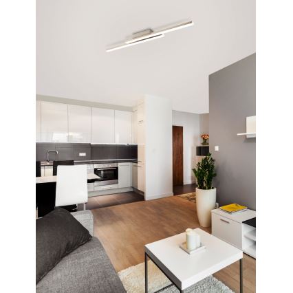 Eglo - Lámpara de techo LED RGB regulable FRAIOLI-C 2xLED/17W/230V