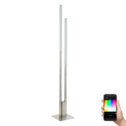 Eglo - Lámpara de pie regulable LED RGB FRAIOLI-C 2xLED/17W/230V