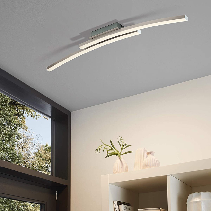 Eglo 97909 - Lámpara de techo de superficie LED RGB regulable FRAIOLI-C 2xLED/17W/230V