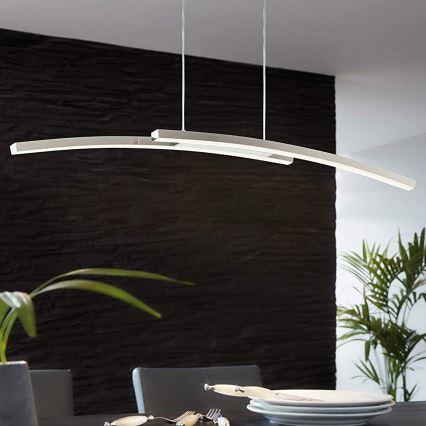 Eglo - Lámpara colgante regulable LED RGB en cable FRAIOLI-C 2xLED/17W/230V