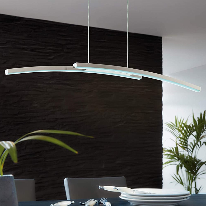 Eglo - Lámpara colgante regulable LED RGB en cable FRAIOLI-C 2xLED/17W/230V