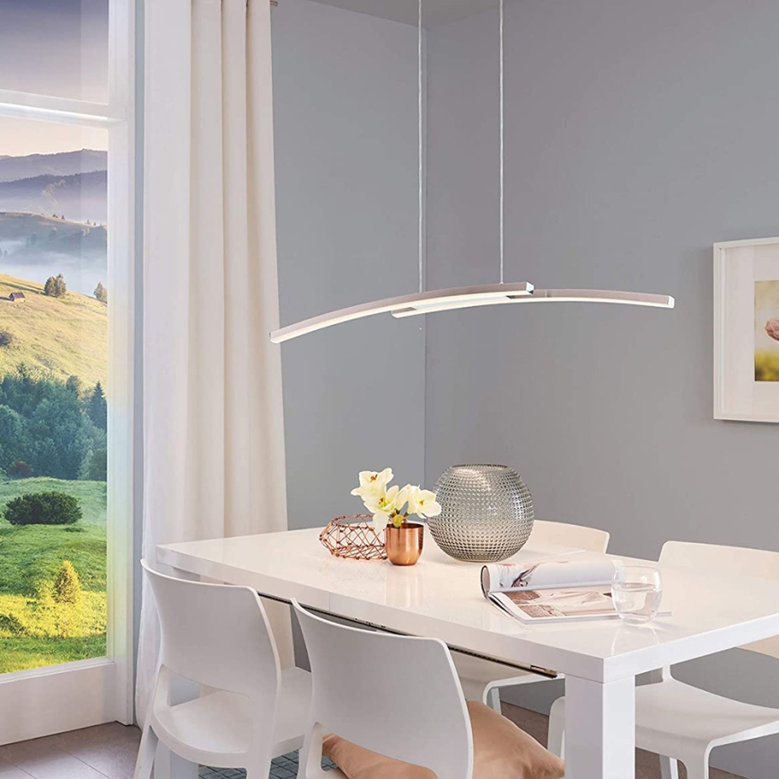 Eglo 97911 - Lámpara colgante regulable LED RGB con cable FRAIOLI-C LED/34W/230V