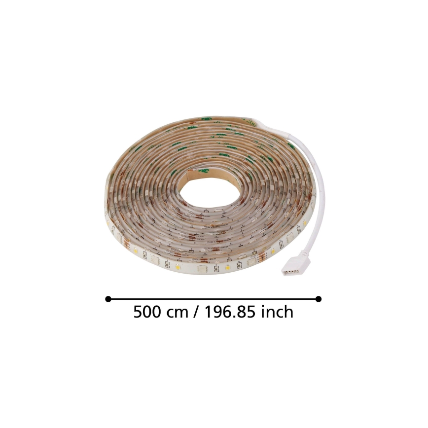 Eglo - Cinta LED RGB regulable LED/20W/230V IP20