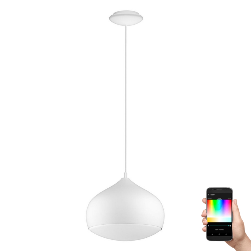 Eglo - Lámpara colgante regulable LED RGBW en cable COMBA-C LED/18W/230V Bluetooth