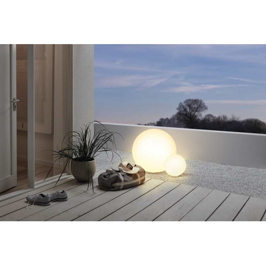 Eglo 98108 - Lámpara de pie LED RGB exterior MONTEROLO-C 1xE27/9W/230V IP65 ø600