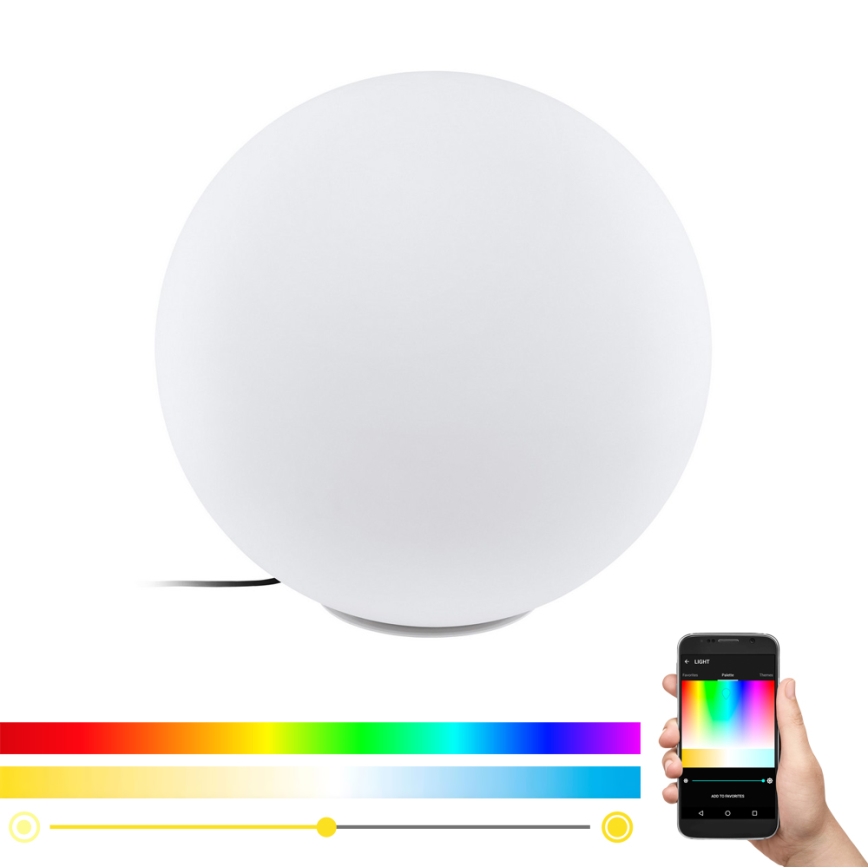 Eglo 98108 - Lámpara exterior LED RGBW MONTEROLO-C 1xLED/9W/230V IP65 Ø600 mm