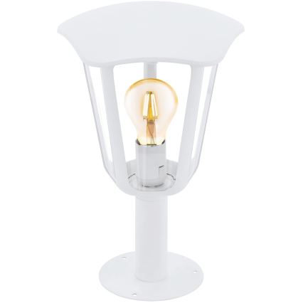 Eglo 98117 - Lámpara de exterior MONREALE 1xE27/60W/230V IP44 altura 335 blanco