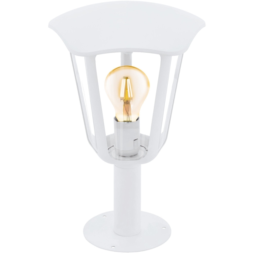Eglo 98117 - Lámpara de exterior MONREALE 1xE27/60W/230V IP44 altura 335 blanco
