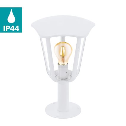 Eglo 98117 - Lámpara de exterior MONREALE 1xE27/60W/230V IP44 altura 335 blanco