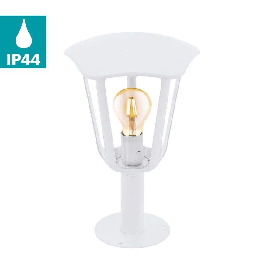 Eglo 98117 - Lámpara de exterior MONREALE 1xE27/60W/230V IP44 altura 335 blanco
