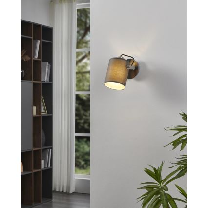 Eglo 98138 - Aplique de pared tipo foco VILLABATE 1xE27/10W/230V