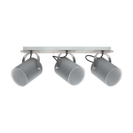 Eglo 98141 - Lámpara de focos VILLABATE 3xE27/10W/230V