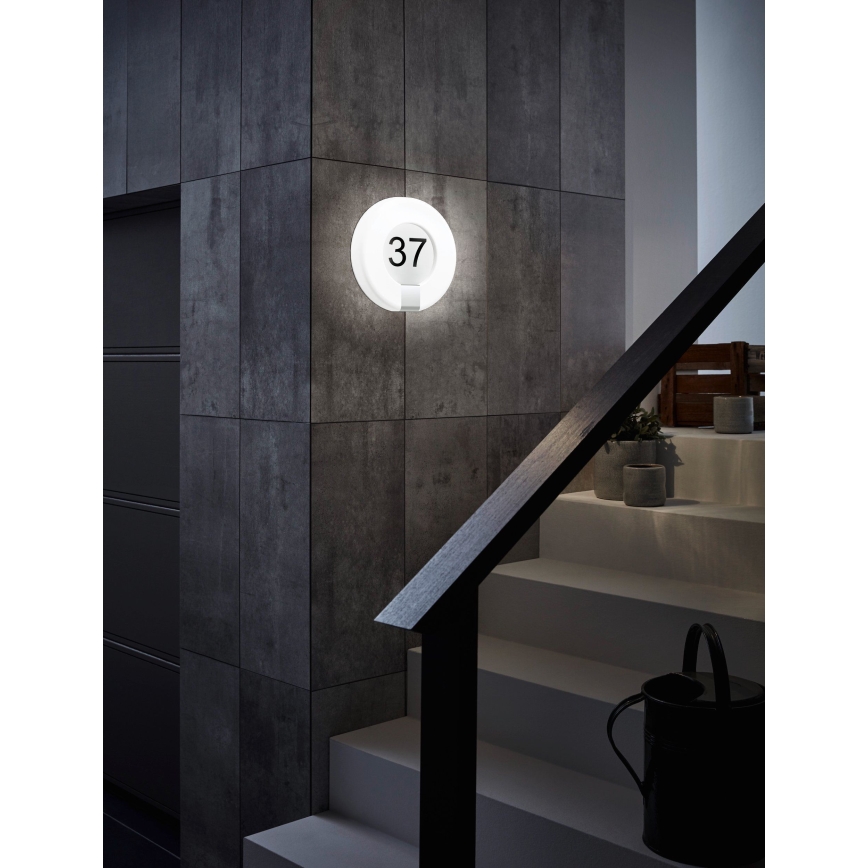 Eglo 98145 - LED RGB Número de casa MARCHESA-C LED/15W/230V IP44