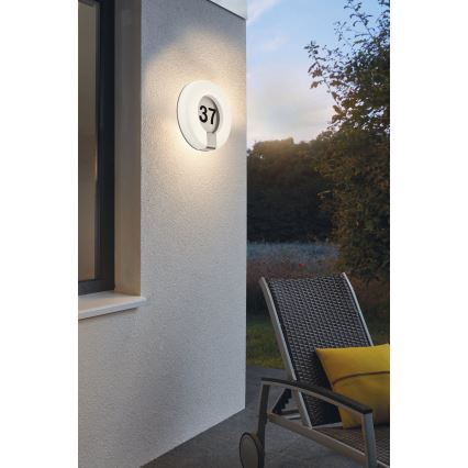 Eglo 98145 - Número de casa LED regulable MARCHESA-C LED/15W/230V IP44