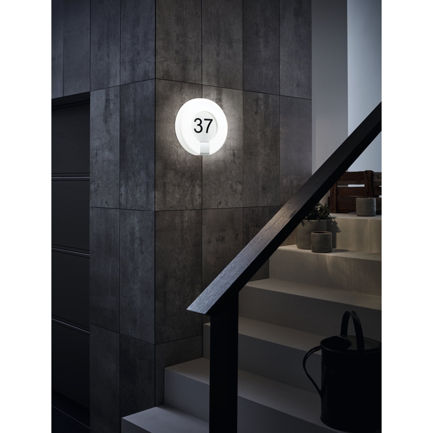 Eglo 98147 - LED Número de casa MARCHESA LED/15W/230V IP44