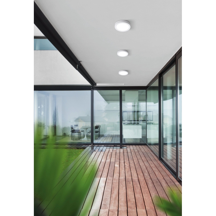 Eglo - Lámpara de exterior regulable ARGOLIS-C LED/16,5W/230V IP44