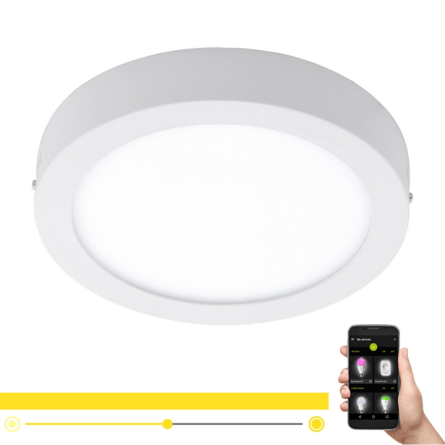 Eglo - Lámpara de exterior regulable ARGOLIS-C LED/16,5W/230V IP44
