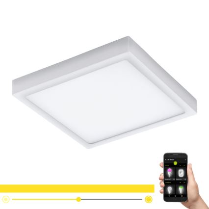 Eglo - Lámpara exterior LED regulable ARGOLIS-C LED/22W/230V Bluetooth IP44