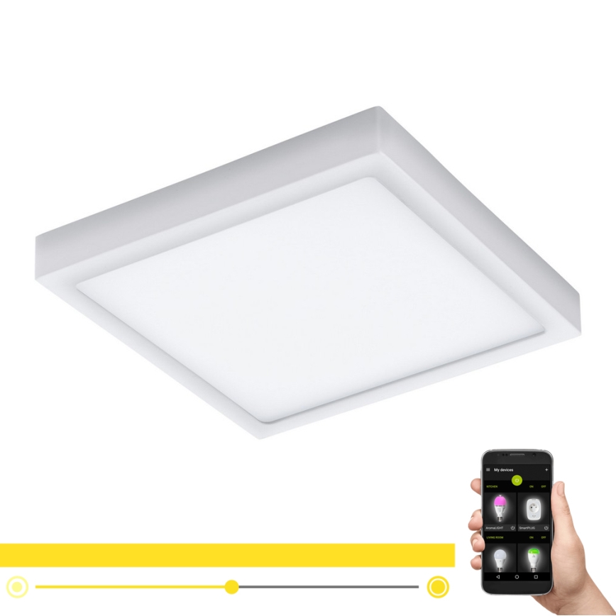 Eglo - Lámpara exterior LED regulable ARGOLIS-C LED/22W/230V Bluetooth IP44