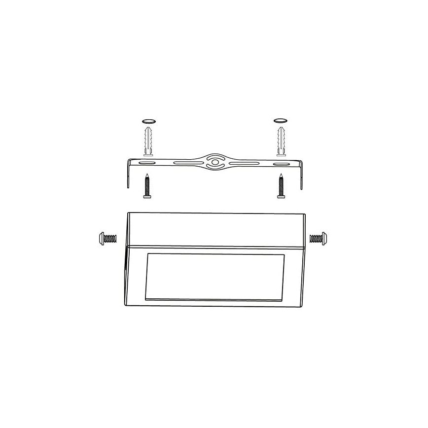 Eglo - Lámpara exterior LED regulable ARGOLIS-C LED/22W/230V Bluetooth IP44