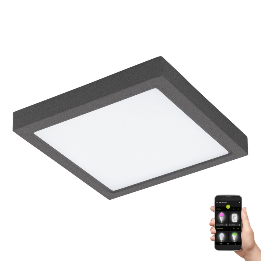 Eglo - Lámpara exterior LED regulable ARGOLIS-C LED/22W/230V IP44 Bluetooth