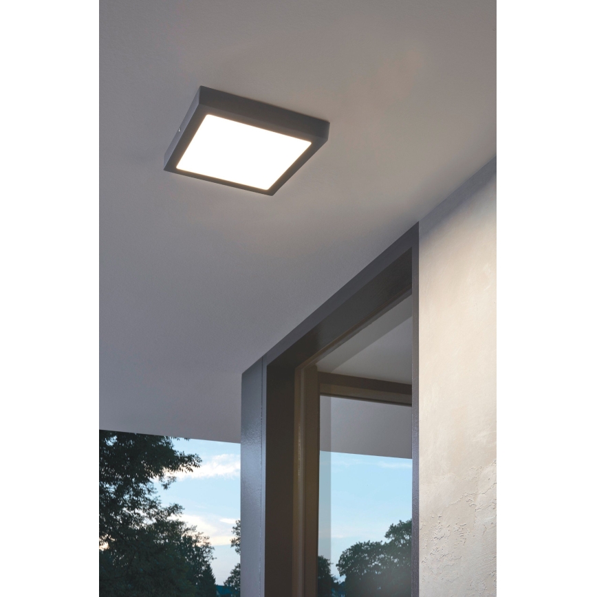 Eglo - Lámpara exterior LED regulable ARGOLIS-C LED/22W/230V IP44 Bluetooth