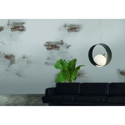 Eglo 98192 - Lámpara colgante con cable CAMARGO 1xE27/40W/230V