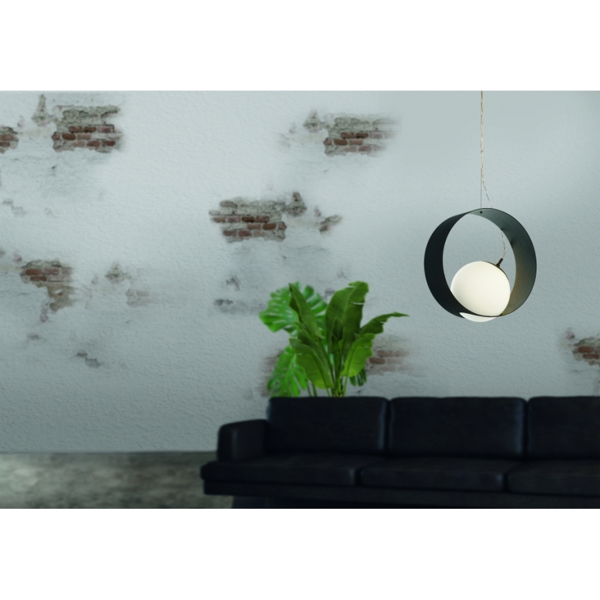 Eglo 98192 - Lámpara colgante con cable CAMARGO 1xE27/40W/230V