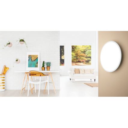 Eglo - Lámpara de techo LED regulable LED/19,5W/230V con mando a distancia