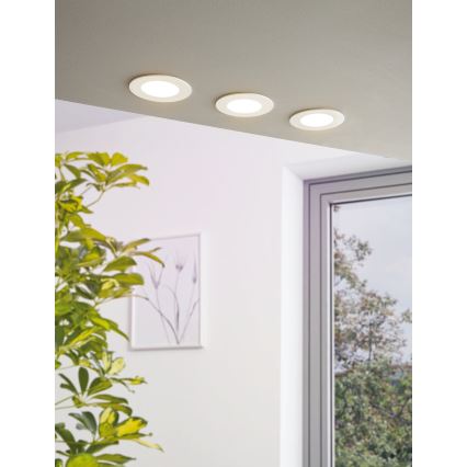 Eglo - Lámpara empotrable LED regulable LED/5W/230V + mando a distancia