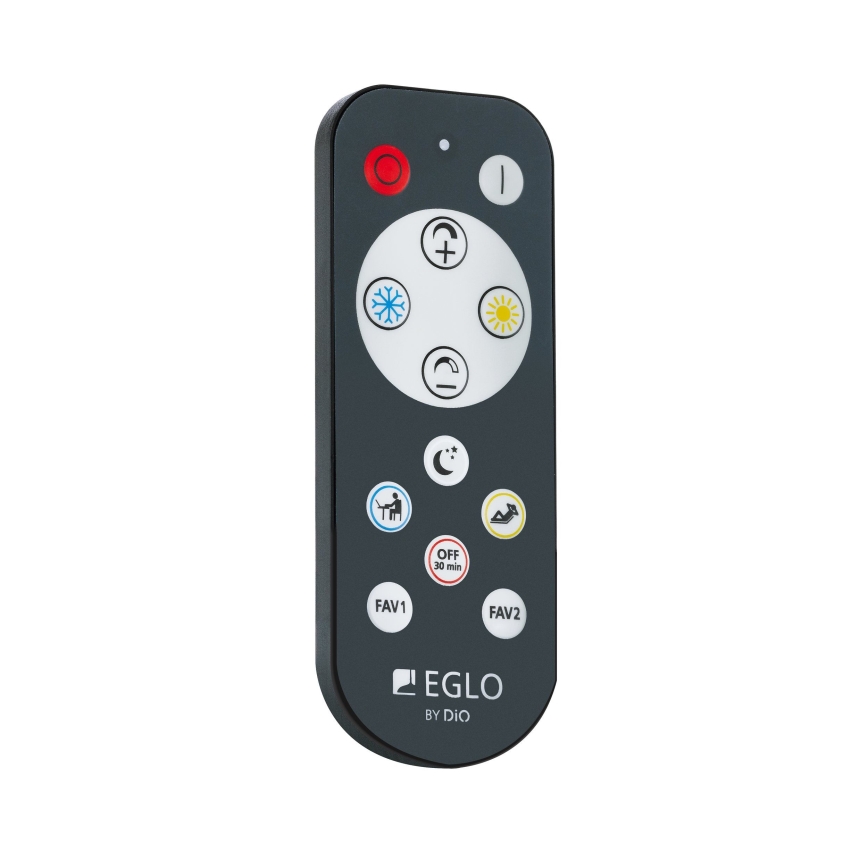 Eglo - Plafón LED regulable LED/24W/230V Ø 45 cm con mando a distancia