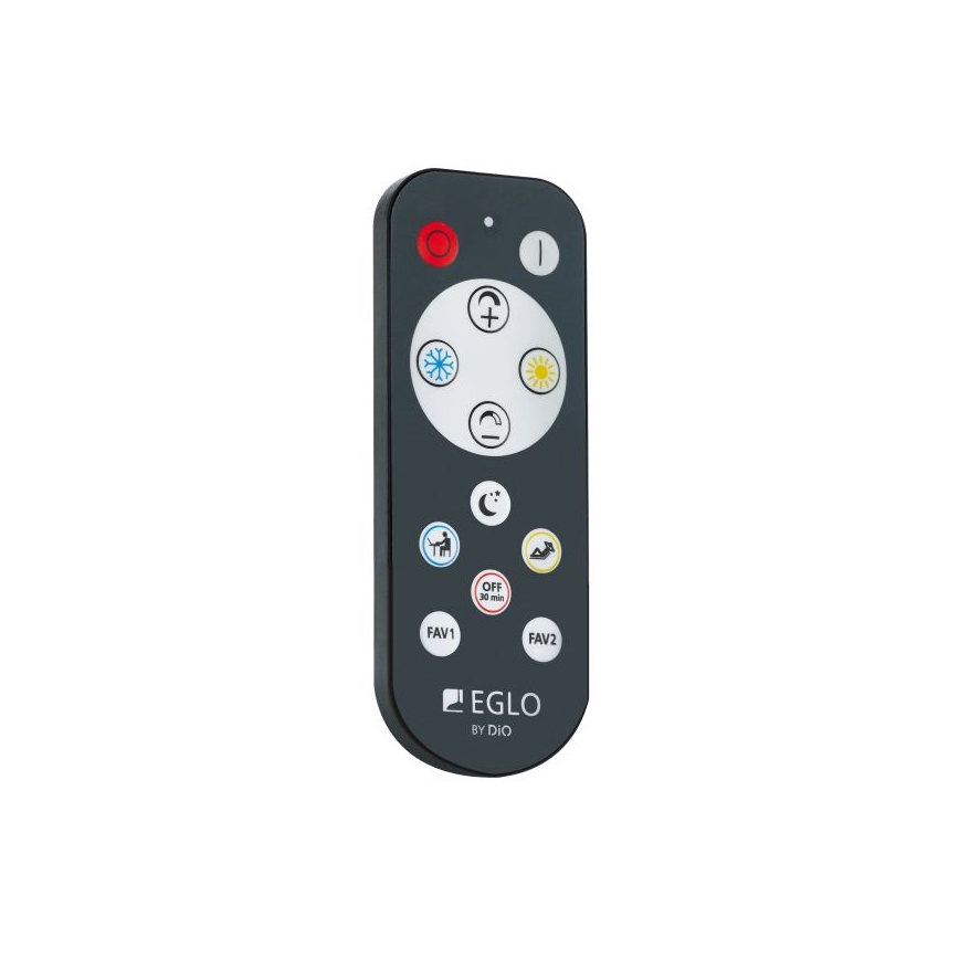 Eglo - Lámpara de techo LED regulable LED/36W/230V con mando a distancia
