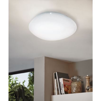 Eglo 98228 - Lámpara de techo LED regulable SILERAS-A LED/36W/230V Ø 60 cm + mando a distancia
