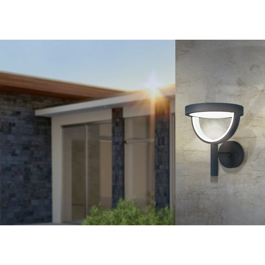 Eglo 98234 - Lámpara de pared LED exterior FRANCARI-C LED/15W/230V IP44