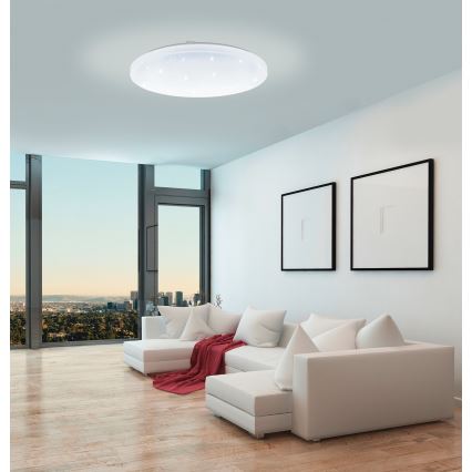 Eglo - Lámpara de baño LED regulable LED/12W/230V IP44 + mando a distancia