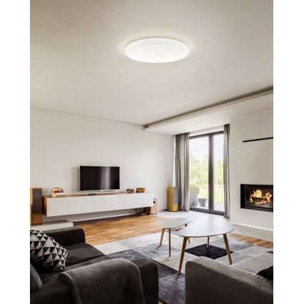 Eglo - Lámpara de baño LED regulable LED/12W/230V IP44 + mando a distancia