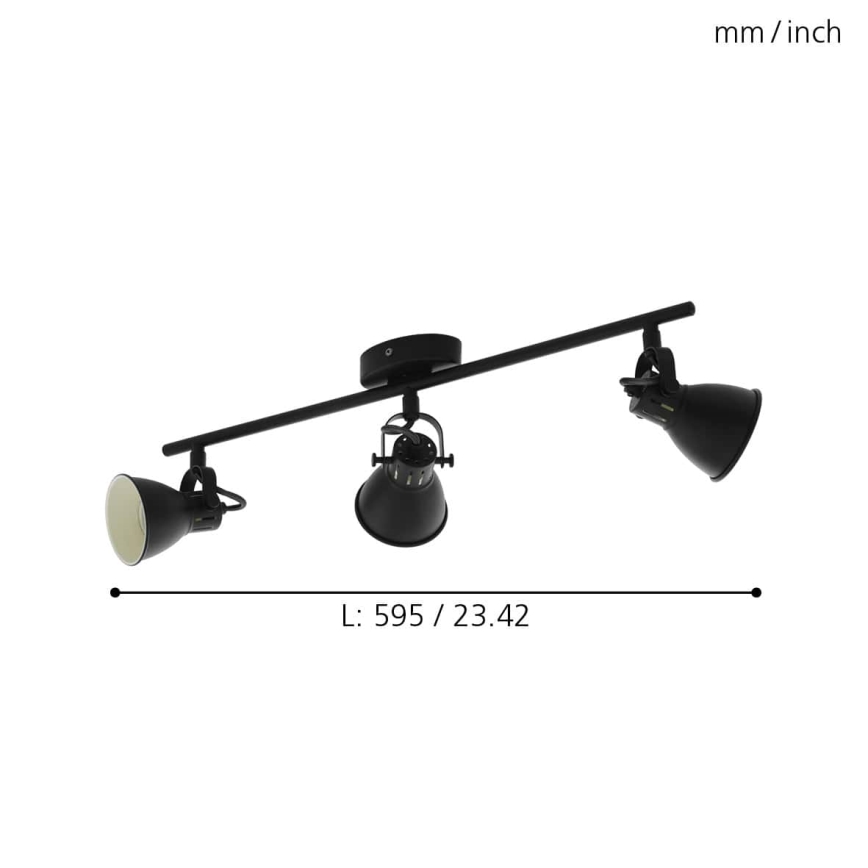 Eglo - Foco LED 3xGU10/3,3W/230V