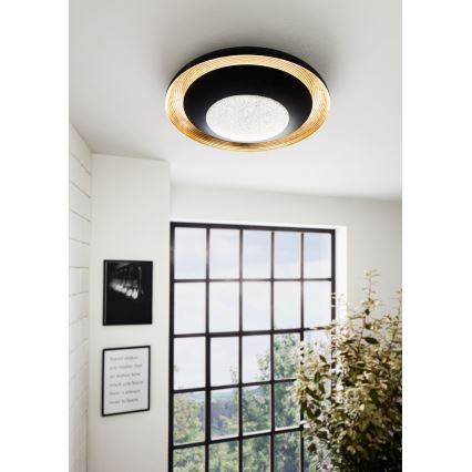 Eglo - Lámpara de techo LED regulable LED/24,5W/230V con mando a distancia