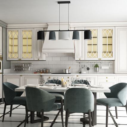 Eglo - Lámpara colgante 5xE14/25W/230V