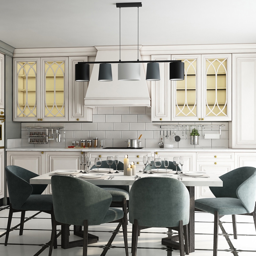 Eglo - Lámpara colgante 5xE14/25W/230V