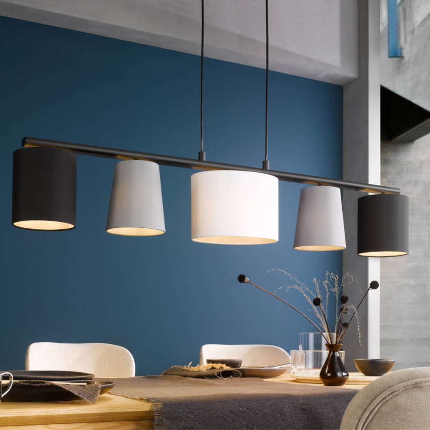 Eglo - Lámpara colgante 5xE14/25W/230V