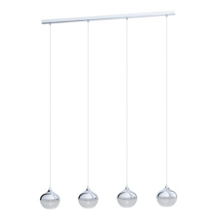 Eglo - Lámpara colgante 4xE14/25W/230V